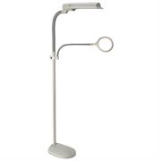 Easy View Craft Floor Lamp with Magnifier, 18w